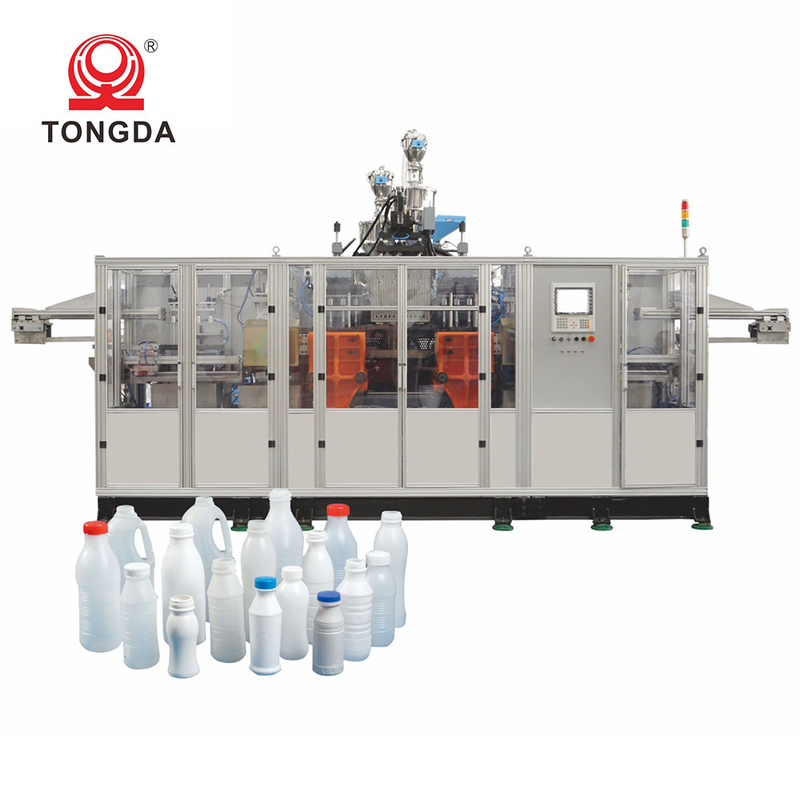 Auto Small Milk Bottle Making Machine Double Station ISO9001 Certified